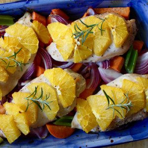 Baked-Chicken-with-Carrots-Oranges-and-Sweet-Potatoes